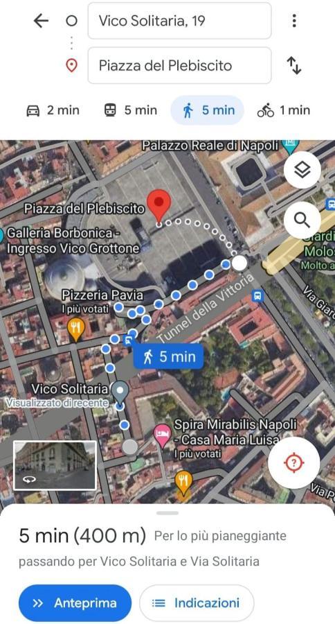 Palizzi'S Home Behind Plebiscite Square Naples Exterior photo